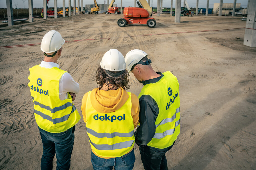 Dekpol Budownictwo Żabka centrum logistyczne