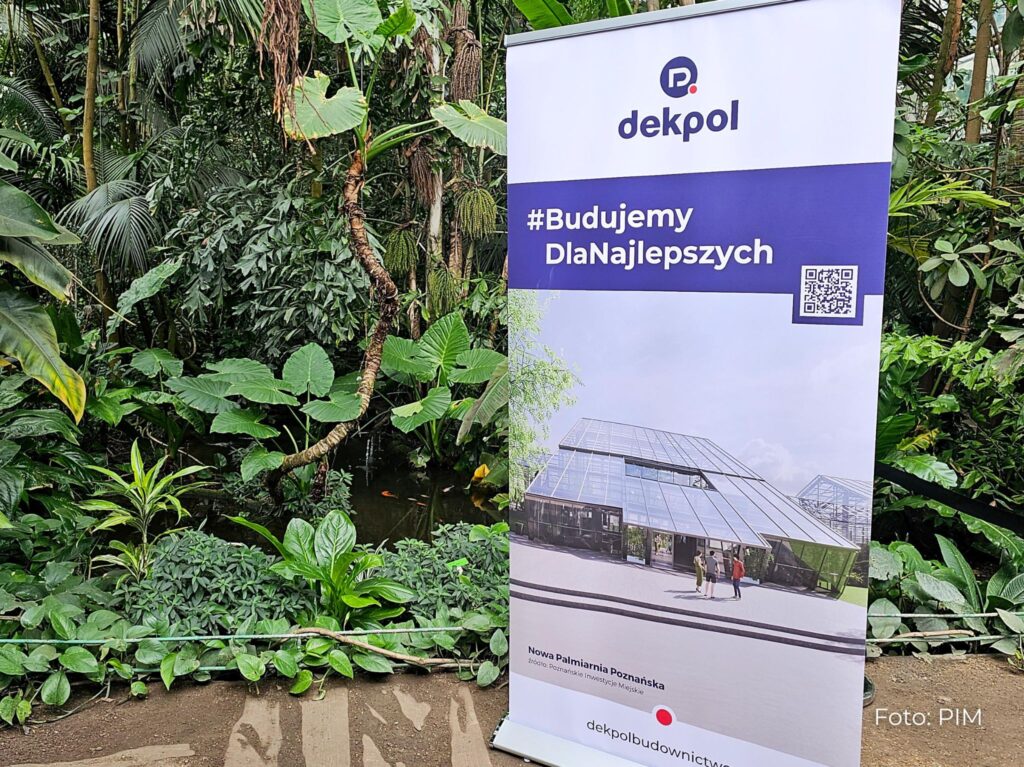 Dekpol Budownictwo podpisanie umowy Palmiarnia Poznań